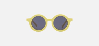 Zunglasses cream yellow