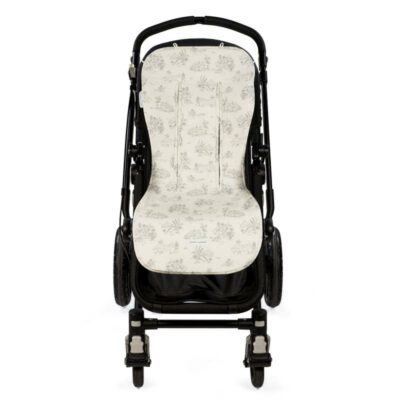 Colchoneta Verano Toile de Jouy Cream