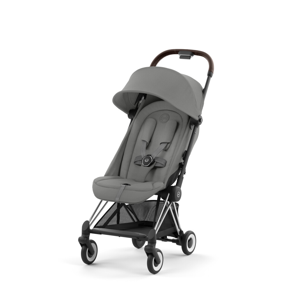 CYBEX Coya Chrome Dark Brown Mirage Grey dark grey