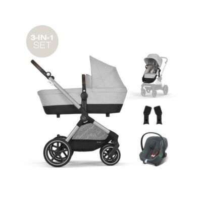 Pack Cybex Eos Lux  Lava Grey Cybex