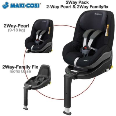 Silla Auto I-Size Bebeconfort Base+Silla Grupo 1 Ultima Unidad Expo.