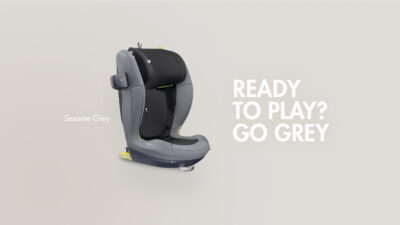SILLA AUTO 2/3 CHARLIE SESAME GREY SWANDOO