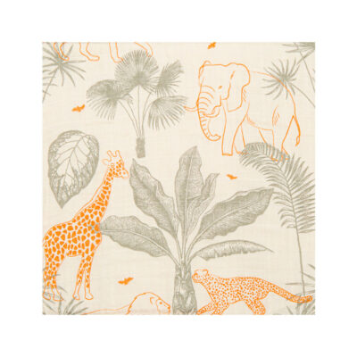 MUSELINA BAMBU 120X120 MASAI BIMBIDREAMS