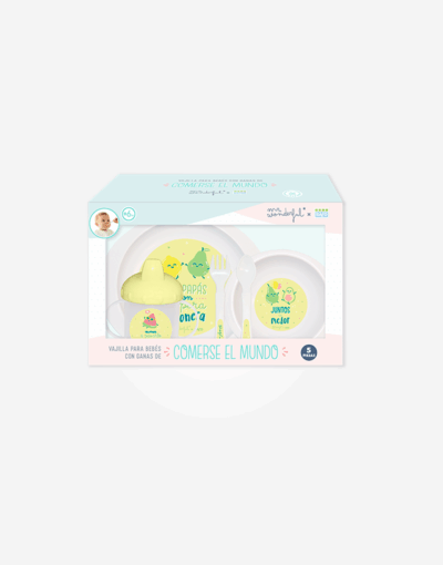 VAJILLA MR WONDERFUL COMERSE EL MUNDO SARO