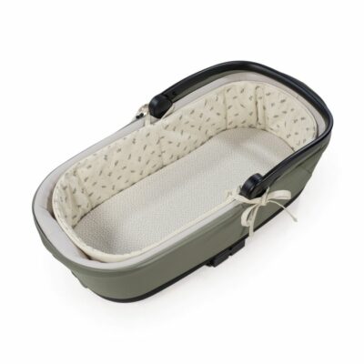 CUBRE CUCO VARILLAS + SÁBANA AJUSTABLE CUCO MIMOSA VERDE WALKING MUM