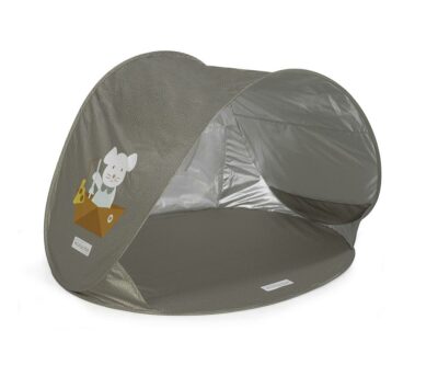 Carpa de Playa Pop-Up Protección Solar Poppy Musgo Walking Mum