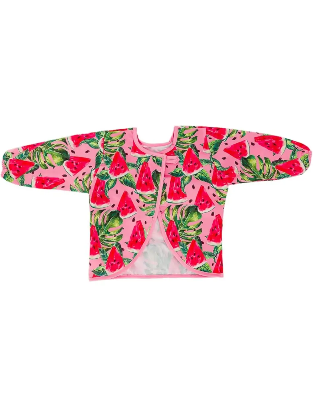 twistshake-babero-manga-larga-sandia